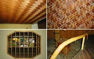図版：匠の技術が生かされた竹細工